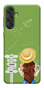 Чехол Travel girl для Galaxy M55