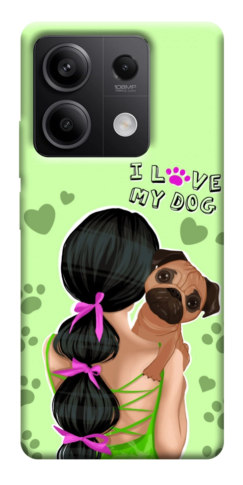 Чохол Love my dog для Xiaomi Redmi Note 13 5G