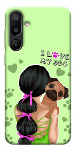 Чехол Love my dog для Galaxy M16 5G