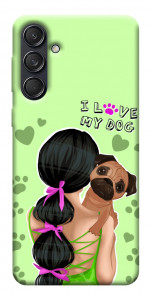 Чехол Love my dog для Galaxy M55