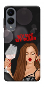 Чехол My life my rules для Galaxy S25 Edge
