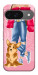 Чохол Girl and corgi для Google Pixel 10 Pro
