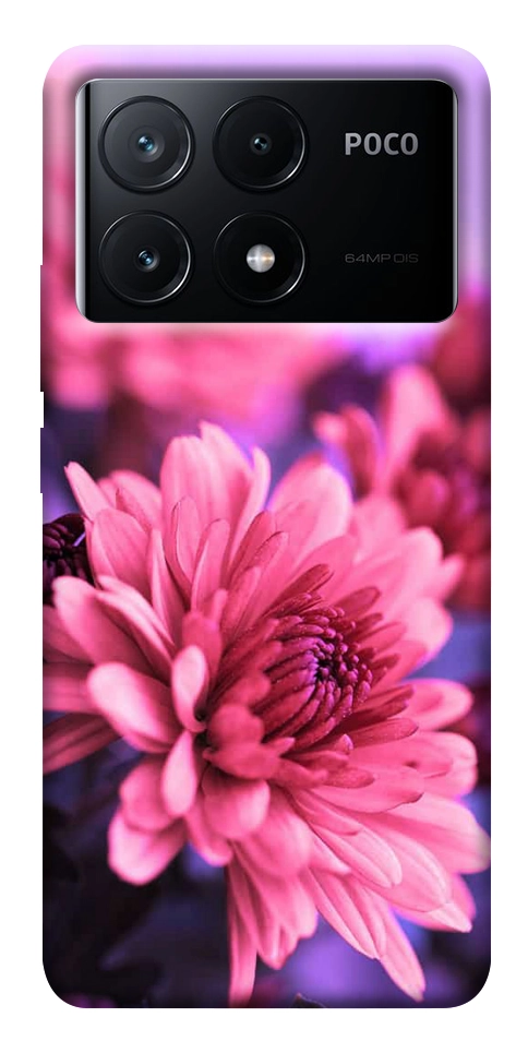 Чохол Ніжна хризантема для Xiaomi Poco X6 Pro