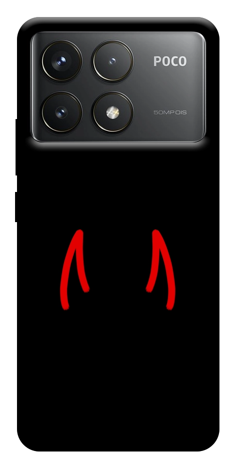 Чохол Red horns для Xiaomi Poco F6 Pro