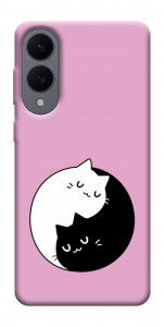 Чехол Коты инь-янь для Galaxy S25 Edge