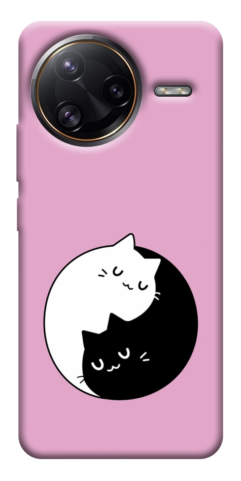 Чехол Коты инь-янь для Xiaomi Poco F7 Ultra