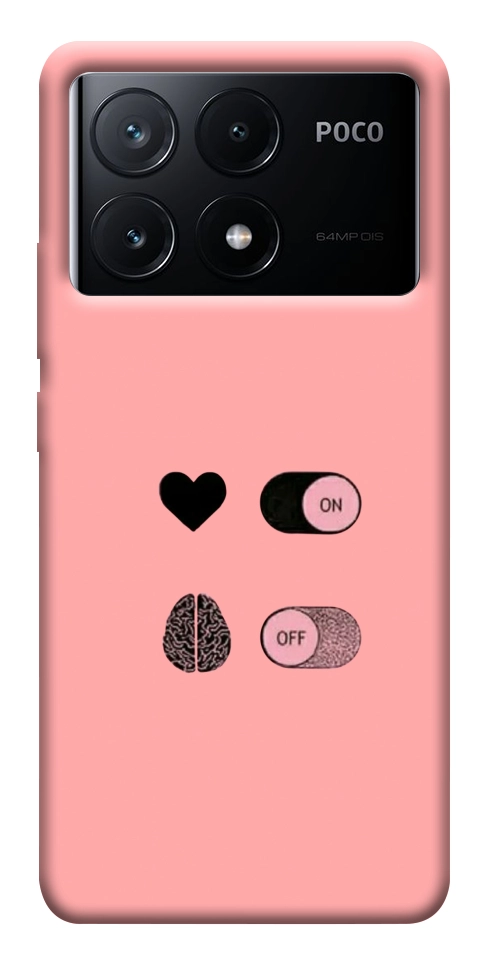 Чехол On off для Xiaomi Poco X6 Pro