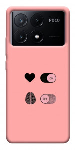 Чохол On off для Xiaomi Poco X6 Pro