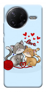 Чохол Два коти Love для Xiaomi Poco F7 Pro