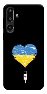 Чехол З Україною в серці для Galaxy F16 5G