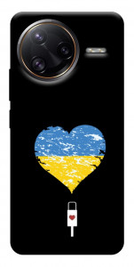 Чехол З Україною в серці для Xiaomi Poco F7 Ultra