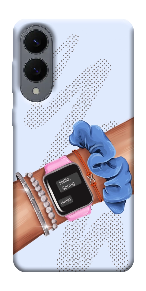Чехол Hello spring для Galaxy S25 Edge