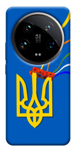 Чохол Квітучий герб для Xiaomi 14 Ultra