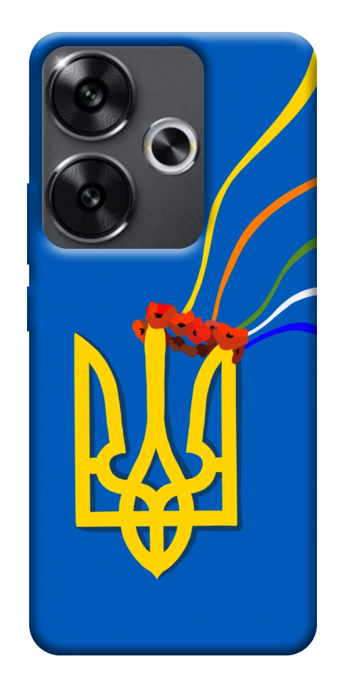 Чохол Квітучий герб для Xiaomi Poco F6