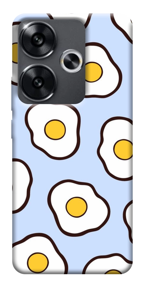 Чохол Яєчня для Xiaomi Poco F6