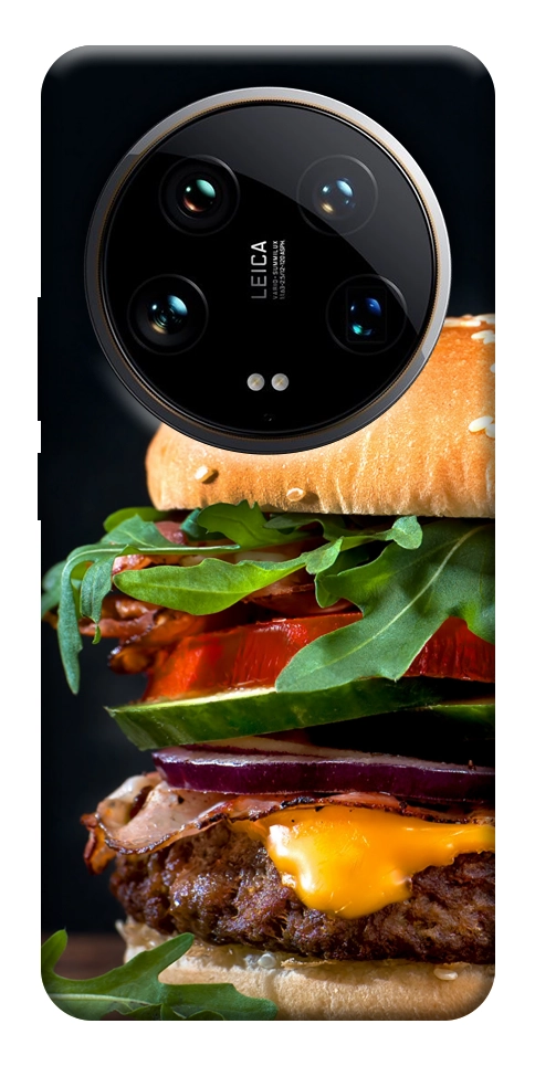 Чехол Бургер для Xiaomi 14 Ultra