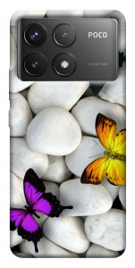 Чехол Butterflies для Xiaomi Poco F6 Pro