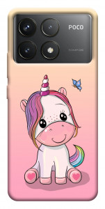 Чехол Сute unicorn для Xiaomi Poco F6 Pro