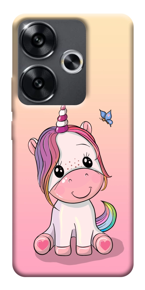 Чехол Сute unicorn для Xiaomi Poco F6