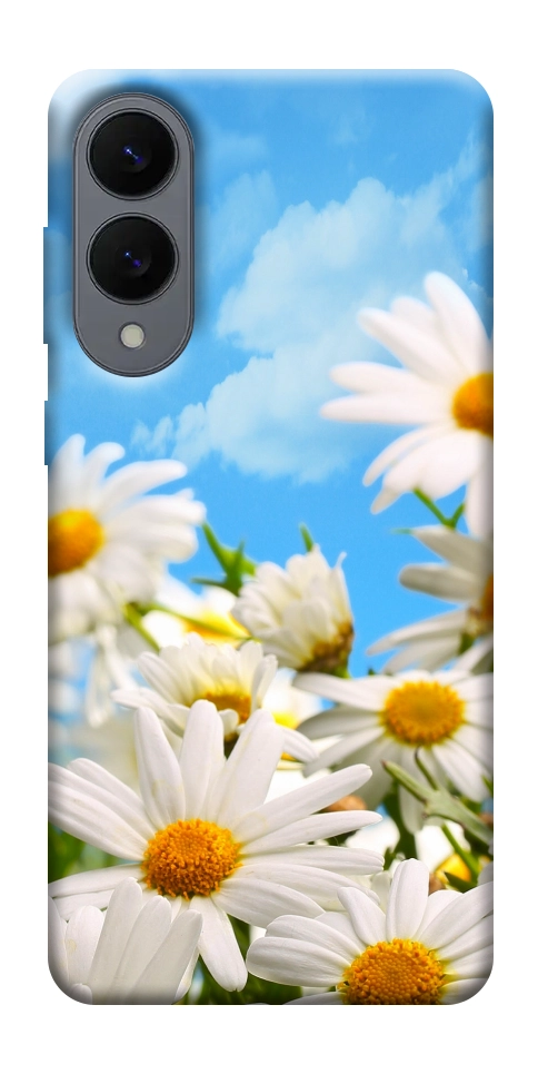 Чехол Ромашковое поле для Galaxy S25 Edge