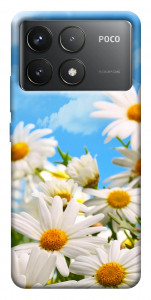Чехол Ромашковое поле для Xiaomi Poco F6 Pro
