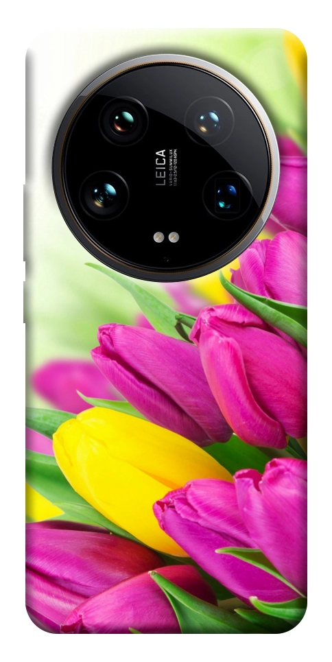 Чохол Барвисті тюльпани для Xiaomi 14 Ultra