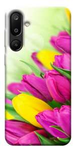 Чехол Красочные тюльпаны для Galaxy M16 5G