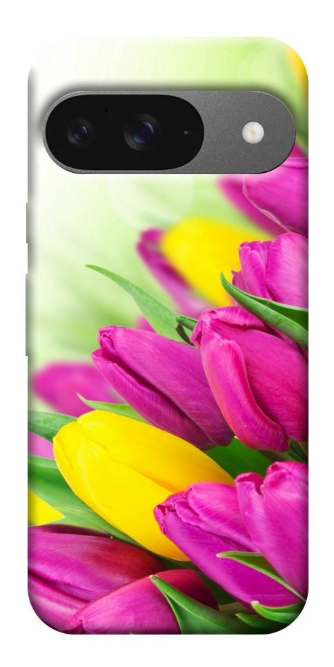 Чехол Красочные тюльпаны для Google Pixel 10 Pro