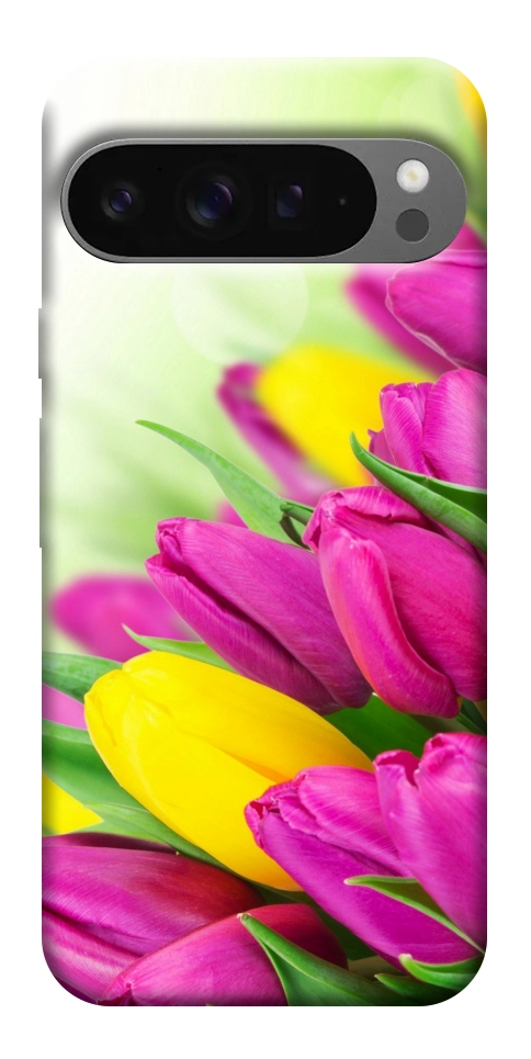 Чохол Барвисті тюльпани для Google Pixel 10 Pro XL