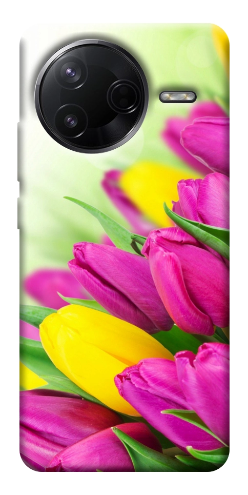 Чохол Барвисті тюльпани для Xiaomi Poco F7 Pro