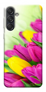 Чехол Красочные тюльпаны для Galaxy M55