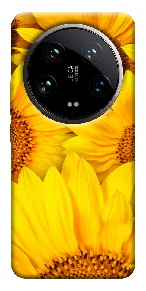 Чохол Букет соняшників для Xiaomi 14 Ultra