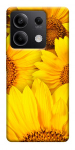 Чехол Букет подсолнухов для Xiaomi Redmi Note 13 5G