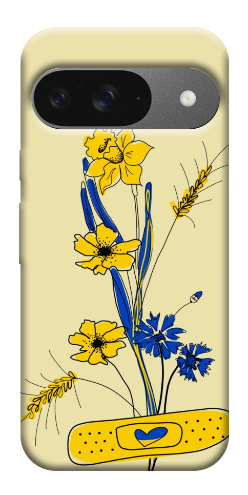 Чохол Українські квіточки для Google Pixel 10 Pro