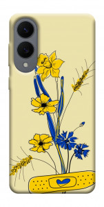 Чехол Українські квіточки для Galaxy S25 Edge
