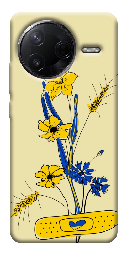 Чохол Українські квіточки для Xiaomi Poco F7 Pro