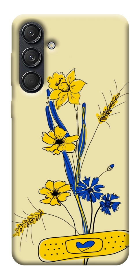 Чехол Українські квіточки для Galaxy M55