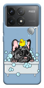 Чехол Dog in shower для Xiaomi Poco F6 Pro
