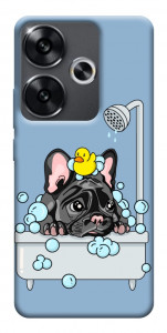 Чехол Dog in shower для Xiaomi Poco F6
