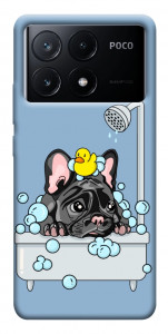Чехол Dog in shower для Xiaomi Poco X6 Pro