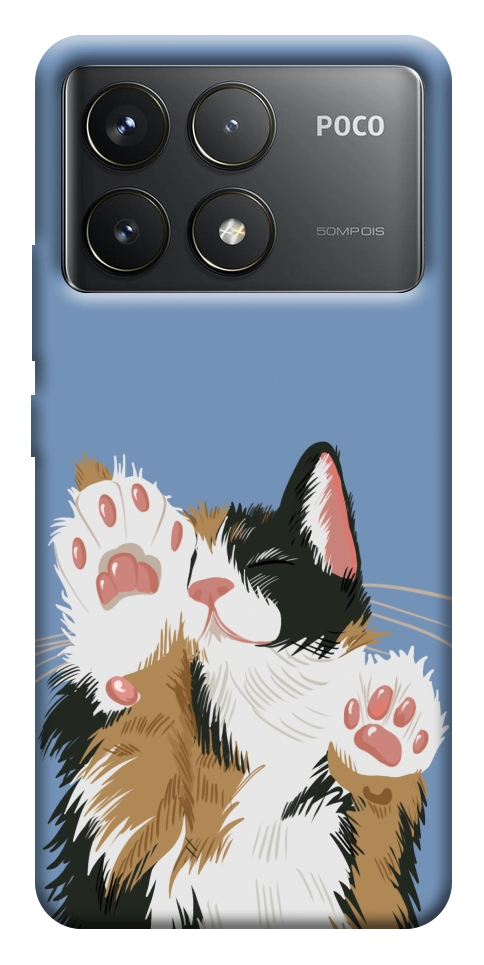 Чохол Funny cat для Xiaomi Poco F6 Pro