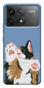 Чехол Funny cat для Xiaomi Poco F6 Pro