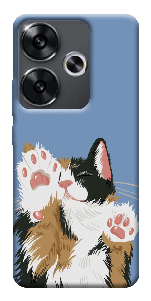 Чехол Funny cat для Xiaomi Poco F6