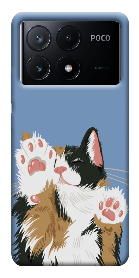 Чехол Funny cat для Xiaomi Poco X6 Pro