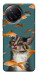 Чохол Cat with fish для Xiaomi Poco F7 Ultra