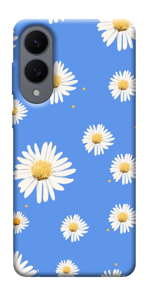 Чехол Chamomile pattern для Galaxy S25 Edge