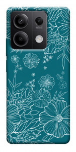 Чехол Botanical illustration для Xiaomi Redmi Note 13 5G