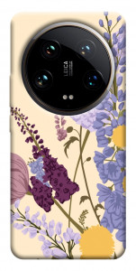 Чохол Flowers art для Xiaomi 14 Ultra