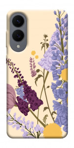Чехол Flowers art для Galaxy S25 Edge