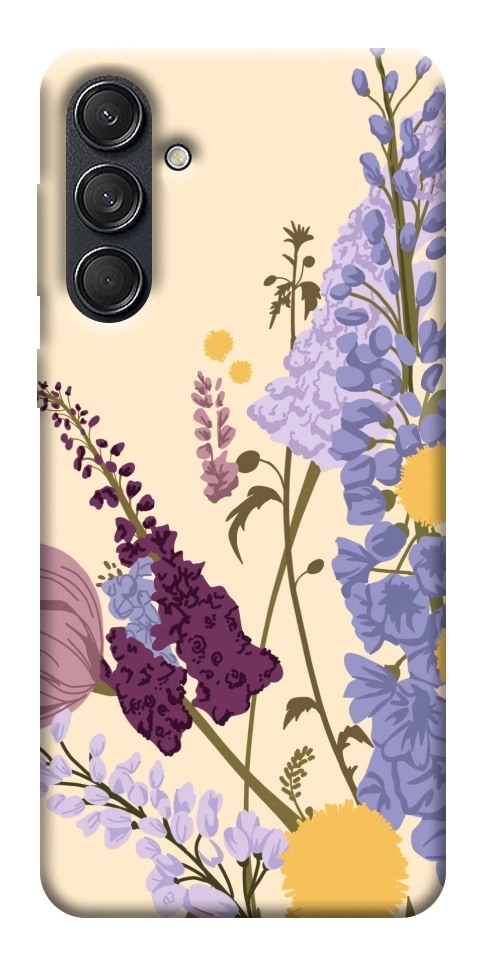 Чехол Flowers art для Galaxy M55